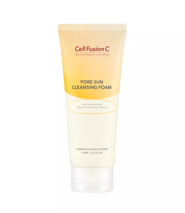 Cell Fusion C Pore Sun Cleansing Foam