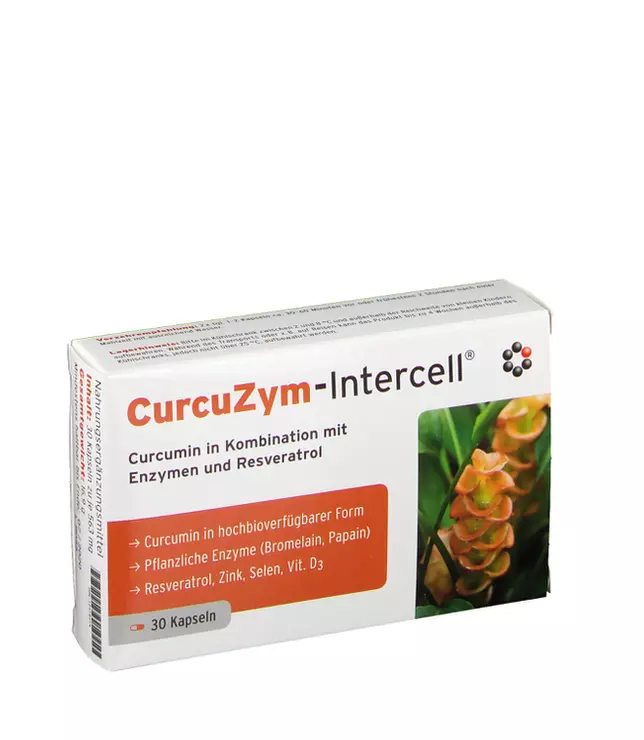 Intercell CurcuZym Kurkumina 30 kaps.