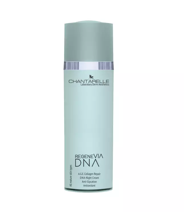 Chantarelle Regenevia Dna Night Cream Anti-Glycation AGE Collagen Repair Antioxidant