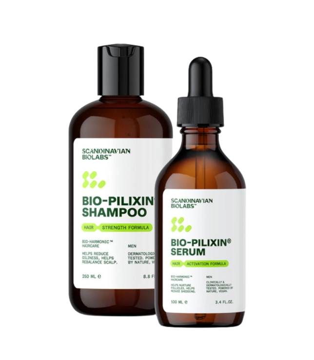 Bio-Pilixin Formula Shampoo and Serum Men