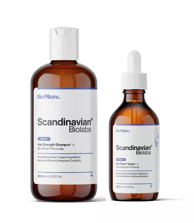 Bio-Pilixin Formula Shampoo and Serum Woman