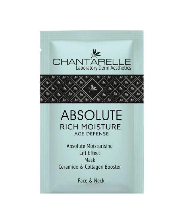 Chantarelle Absolute Moisturising Lift Effect Mask Ceramide and Collagen Booster Face and Neck