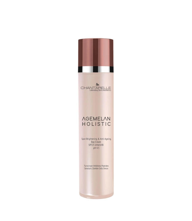 Chantarelle AGEMELAN HOLISTIC Day Cream SPF25 UVA/UVB pH 4.5 Spot Brightening and Anti-Ageing