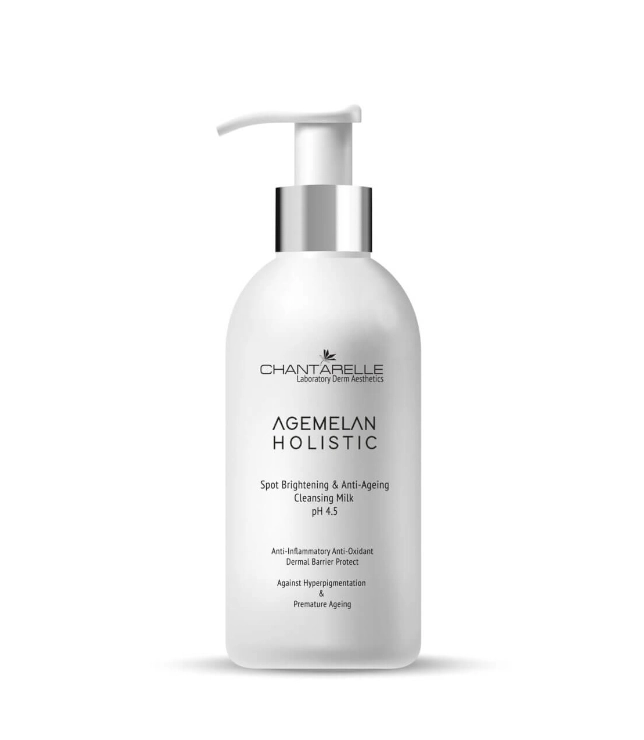 Chantarelle Agemelan Holistic Cleansing Milk pH 4.5 Spot Brightening and Anti-Ageing