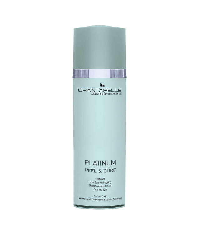 Chantarelle Platinum Ultra Cure Anti-Ageing Night Compress-Cream Face and Eyes