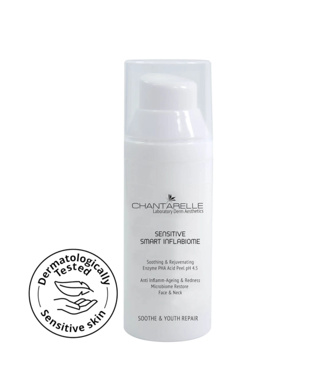 Chantarelle SENSITIVE SMART INFLABIOME Soothing and Rejuvenating Enzyme PHA Peel pH 4.5