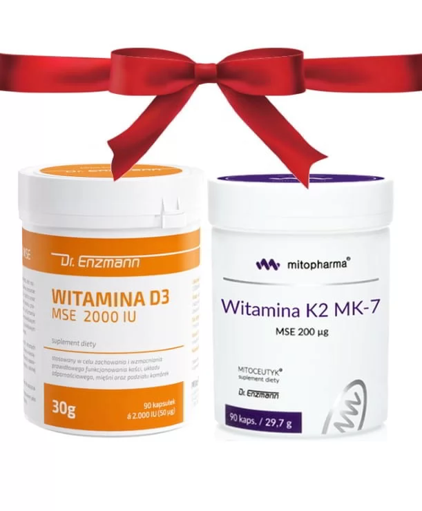 Dr.Enzmann Witamina D3 i K2 MK-7