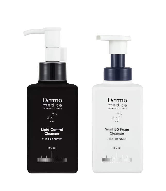 Dermomedica Lipid Control Cleanser 150 ml + Snail B5 Foam Cleanser 150 ml