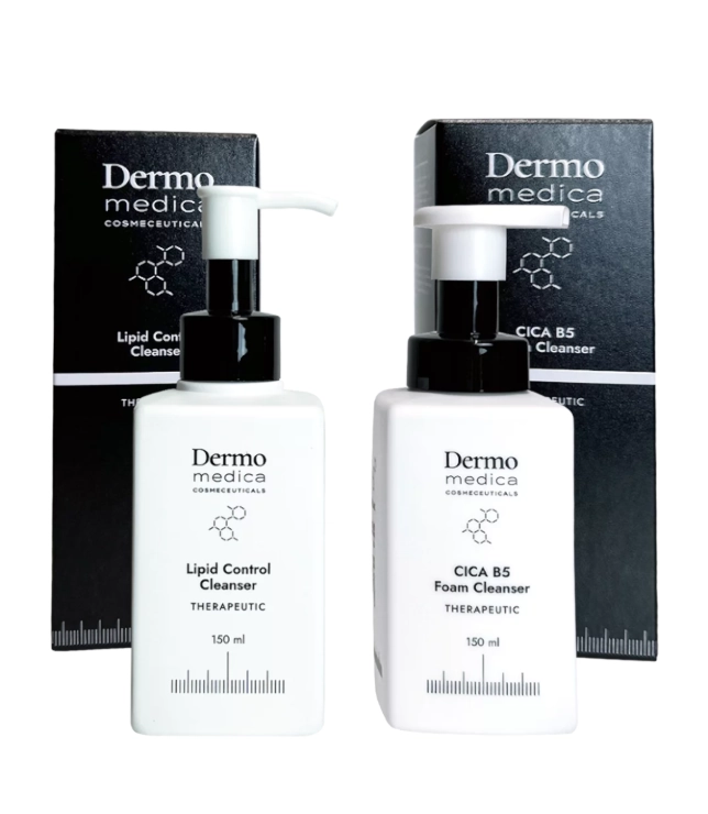 Dermomedica Lipid Control Cleanser 150 ml + Cica B5 Foam Cleanser 150 ml