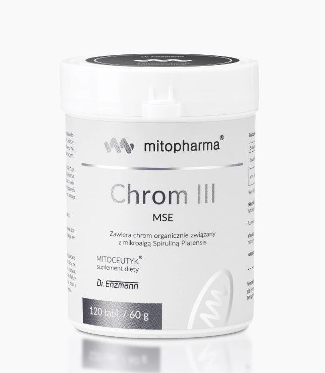 Dr.Enzmann Chrom trójwartościowy 120 tabletek