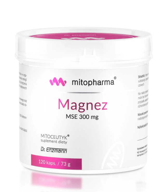Dr.Enzmann Magnez 300 mg 120 kapsułek