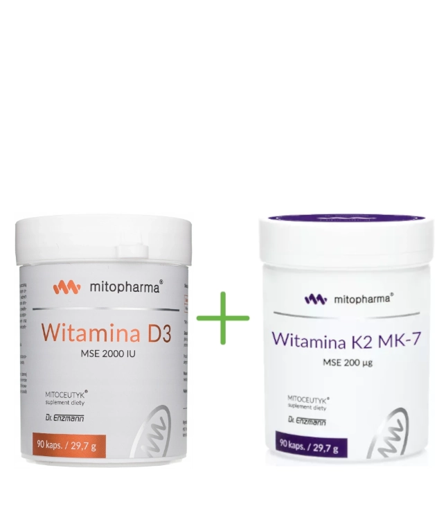Dr.Enzmann Witamina D3 i K2 MK-7