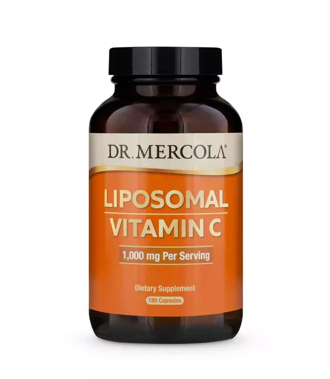 Dr. Mercola Liposomal Vitamin C 180 kaps.