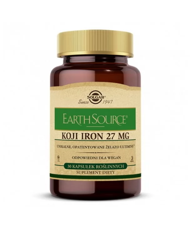 Solgar Earth Source Koji Iron 27 mg