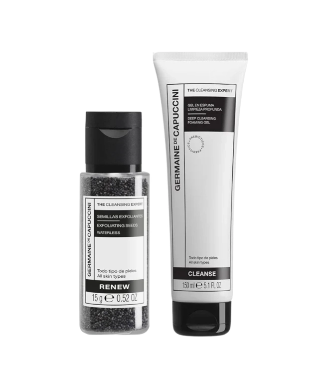 Germaine De Capuccini Cleansing Exfoliating Seeds and Deep Cleansing Foaming Gel