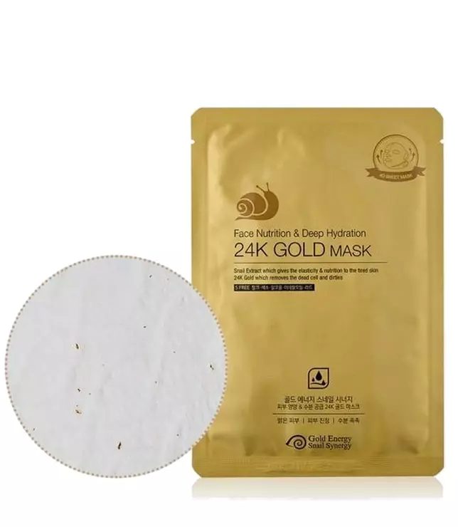 Gold Snail 24K Gold Mask Face Nutrition and Deep Hydration