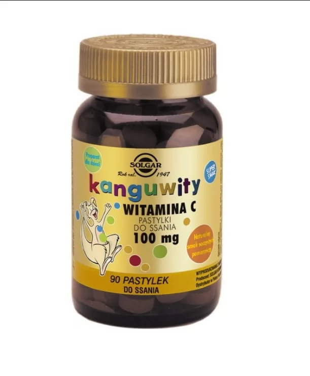 Solgar Kanguwity Witamina C 100 mg
