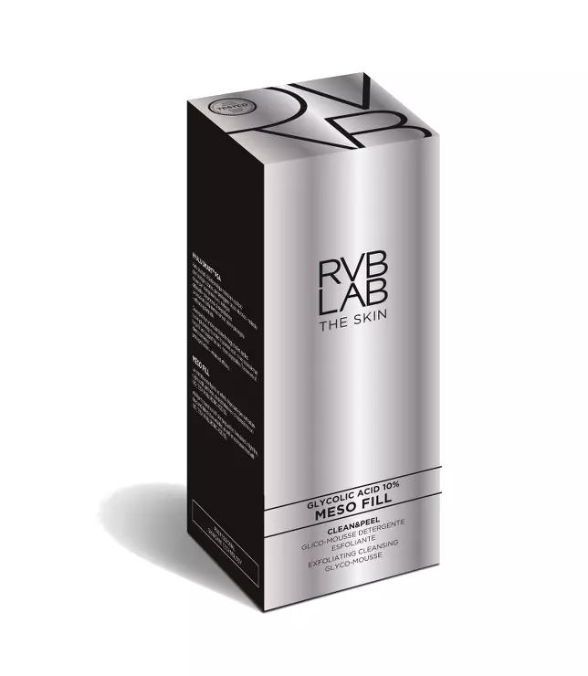 RVB LAB Meso Fill Clean and Peel Exfoliating Cleansing Glyco-Mousse