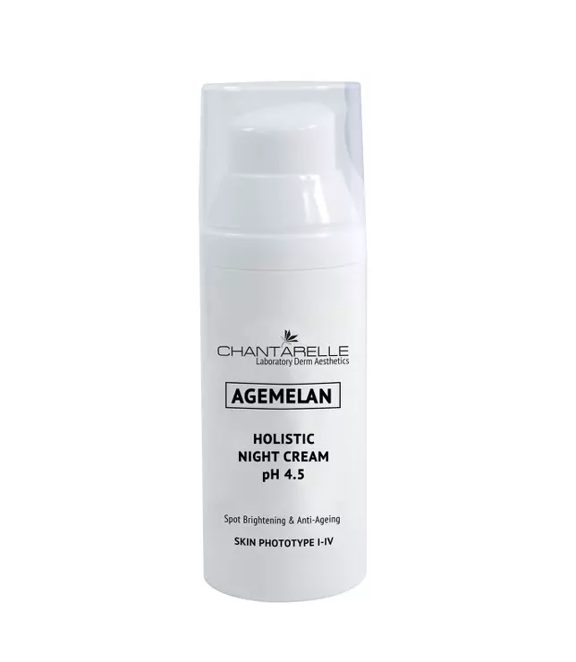 Chantarelle Agemelan Holistic Night Cream pH 4.5 Spot Brightening and Anti-Ageing