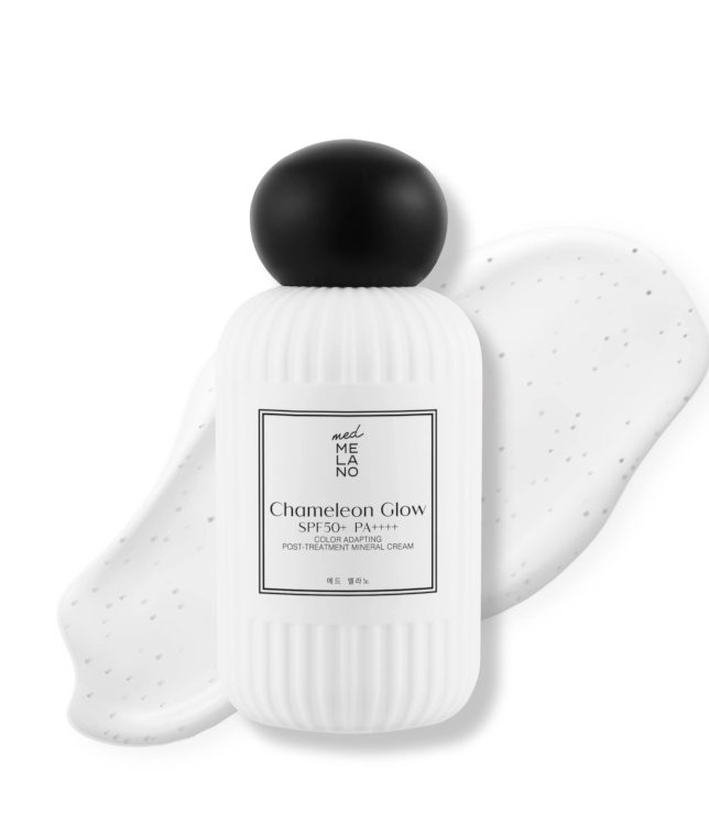 Med Melano Chameleon Glow! Color Adapting Post - Treatment Mineral Cream SPF 50+ PA ++++