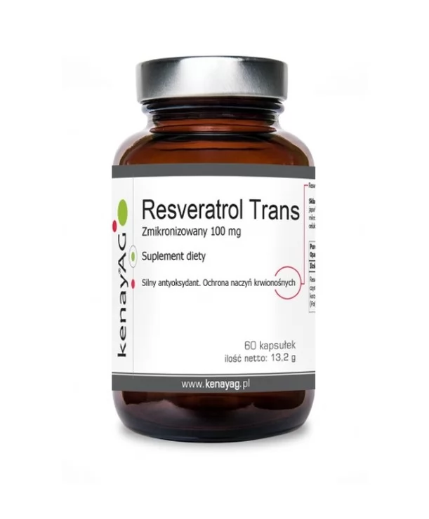 Kenay Resveratrol Trans zmikronizowany 100 mg