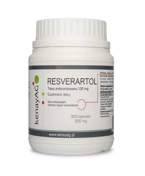 Kenay Resveratrol Trans zmikronizowany 100 mg