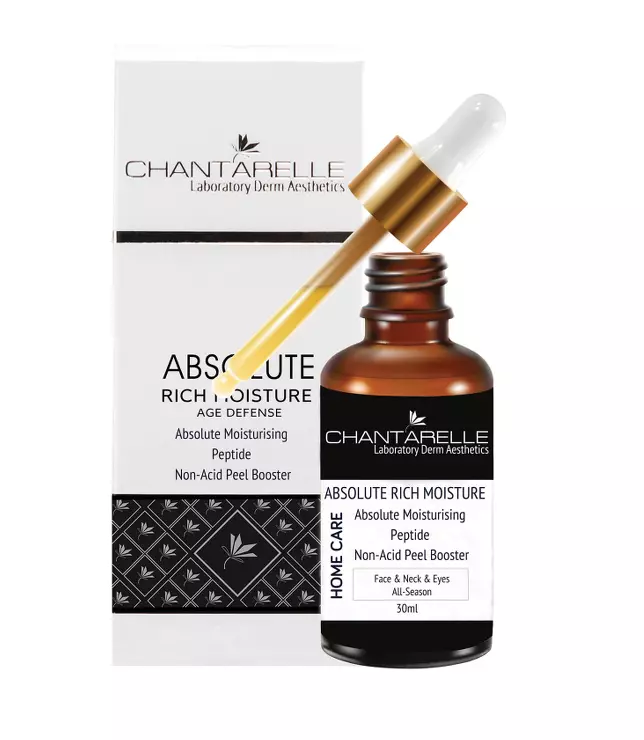 Chantarelle Absolute Moisturising Peptide Non-Acid Peel Booster Face and Neck and Eyes