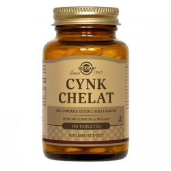Solgar Cynk Chelat aminokwasowy