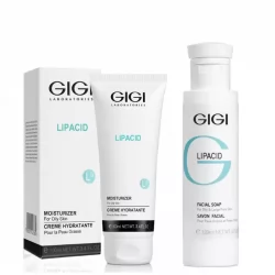 Gigi Lipacid Moisturizer + Gigi Lipacid Facial Soap