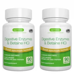 Igennus Enzymy Trawienne z Betainą HCl x 2 szt