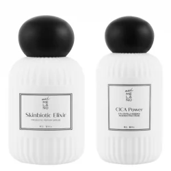 Med Melano Skinbiotic Elixir i Cica Power