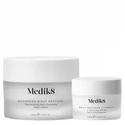 Medik8 Advanced Night Restore i Daily Radiance Vitamin C SPF30