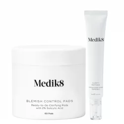 Medik8 Zestaw Blemish Control Pads i Clarity Peptides