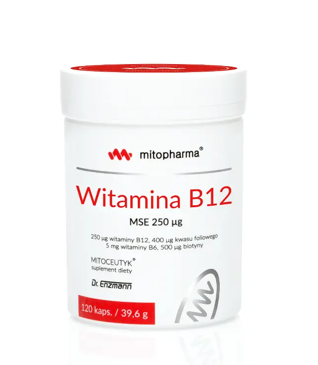 Dr.Enzmann Witamina B12 120 kapsu艂ek